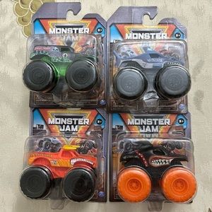 Monster Jam toy trucks